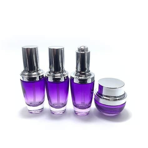 We believe in helping you find the product that is right for you. Hengjian 30ml Gradual Purple Serum Bottle With Silver Cap ...