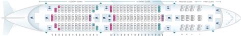 Seat Map And Seating Chart Boeing Dreamliner Korean Air Boeing