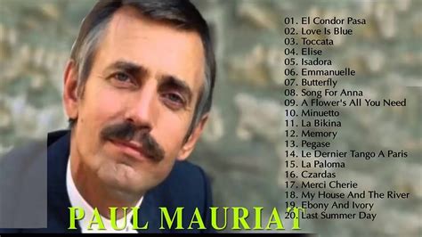 Los Mejores éxitos de Paul Mauriat Lo Mejor de Paul Mauriat YouTube