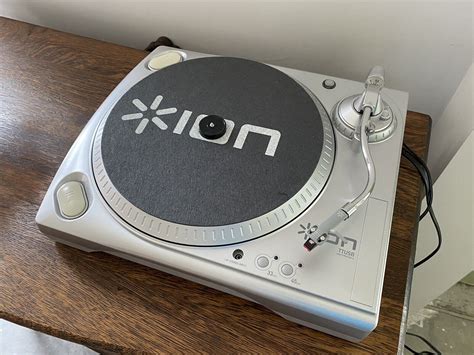 Ion Ttusb Usb Turntable Record Player Lp To Cd Or Mp3 Works Ebay