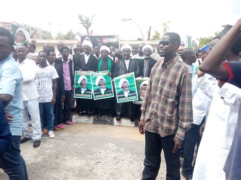 I thank you for all your prayers. El-Zakzaky: Protesting Shiites lock down justice ministry ...