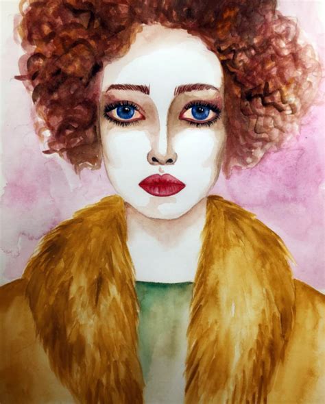 45 Beautiful Acrylic Portrait Paintings Ideas Greenorc