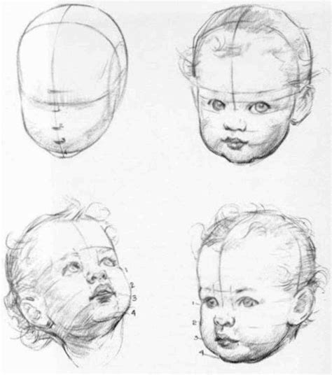 Baby Nose Drawings