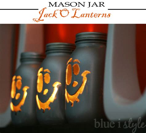 Mason Jar Jack Olanterns Mason Jar Crafts Love