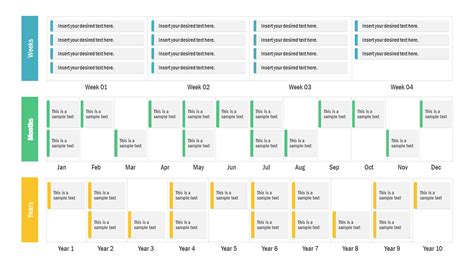Free Card Scheduler Powerpoint Timeline Templates Slidemodel