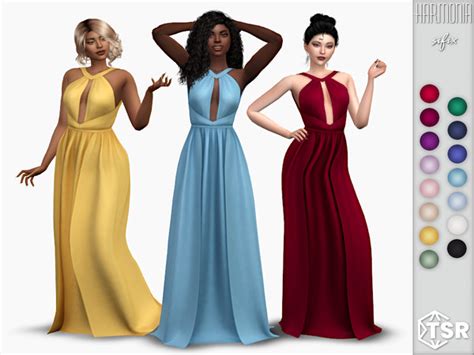 The Sims Resource Harmonia Dress