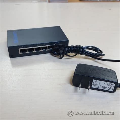 Linksys 5 Port Gigabit Ethernet Switch Se3005 Allsoldca Buy And Sell