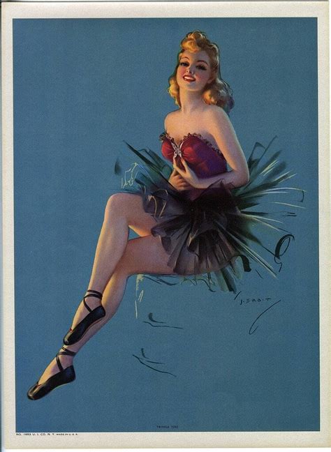 Pin Up Poster Jules Erbit Ballerina Dolls Pin Up Holaforo