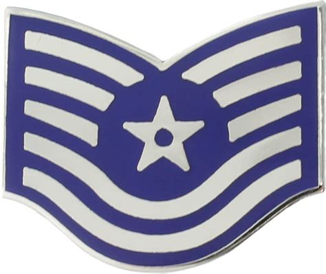 Us Air Force E6 Technical Sergeant Usaf Rank Insignia Pin 1 X 34