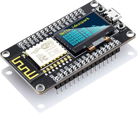 Nodemcu Esp8266 Development Board With 096 Inch Oled