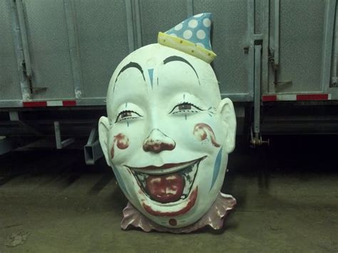 Clown Face Amusement Park Faded 3  2592×1944 Abandoned Theme