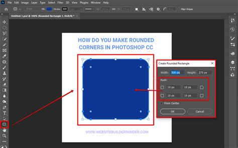 How Do You Make Rounded Corners In Photoshop Cc