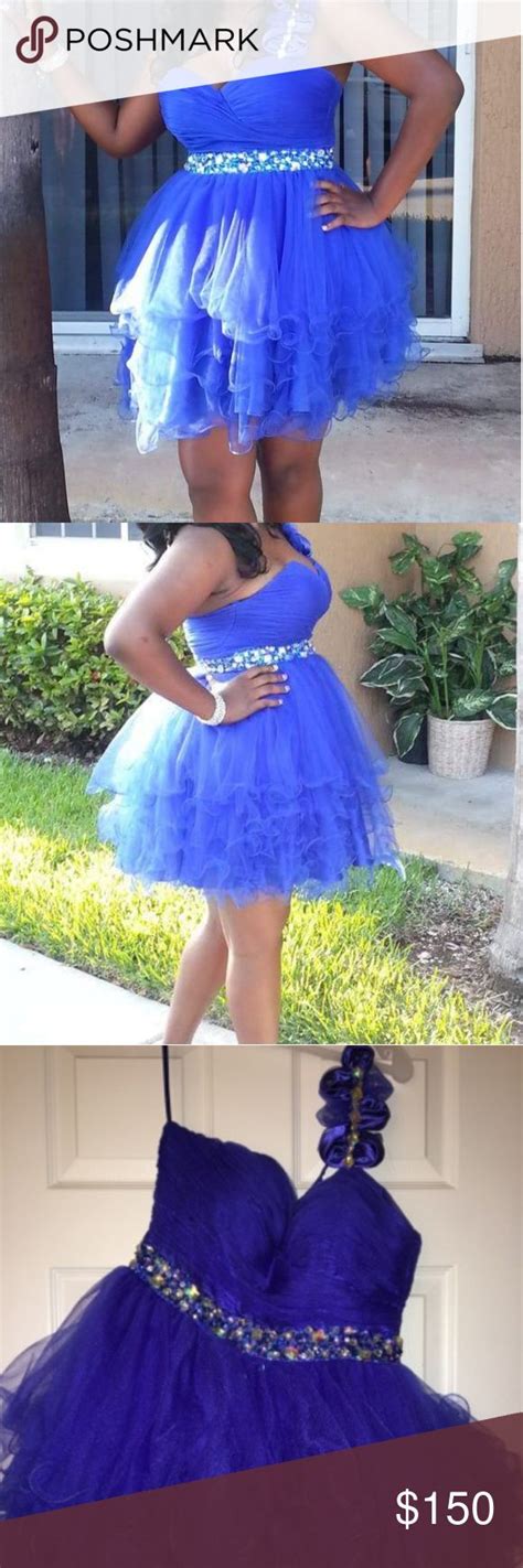 The Dancing Queen Prom Dress8th Grade Dance Royal Blue Prom