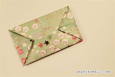 Easy Origami Envelope Tutorial Paper Kawaii Origami Envelope Easy