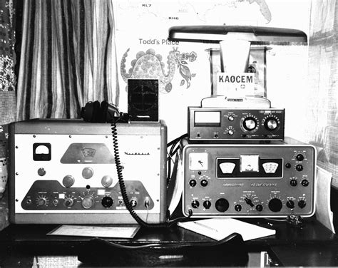 Amateur Radio Vintage Station Ca 1950s Amateurham Radio Pinterest Radios Ham Radio
