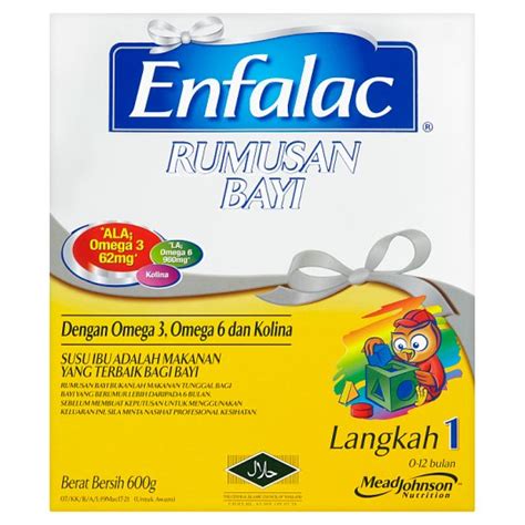 If you're searching for a baby milk powder for your newborn, one of the top choices in malaysia is the enfalac a+ step 1. Enfalac Baby Milk Powder Step 1 for 0-12 Months 600g ...