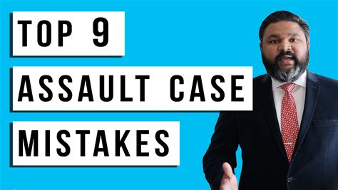 Top 9 Mistakes in Assault Cases | Tarrant County Assault Defense