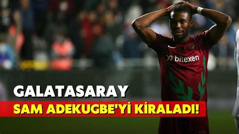 Galatasaray Adekugbe için Hatayspor la anlaştı