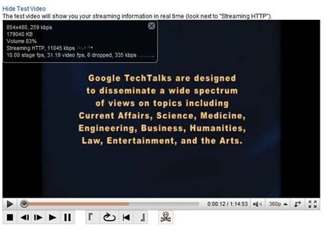 Check Streaming Video Speed With Youtube Test Video Ghacks Tech News