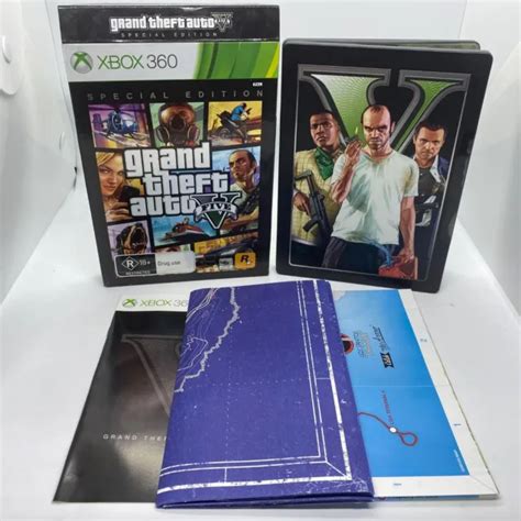 Grand Theft Auto V Gta V Xbox 360 Special Edition Steelbook Maps