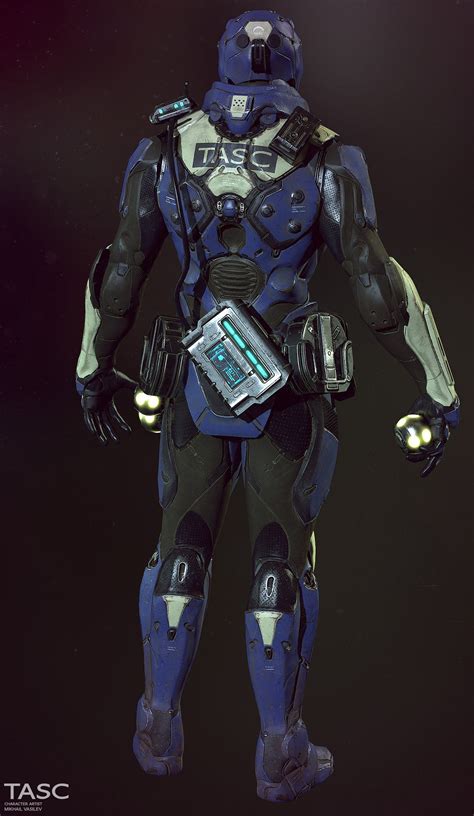 Exoskeleton Suit Armor Concept