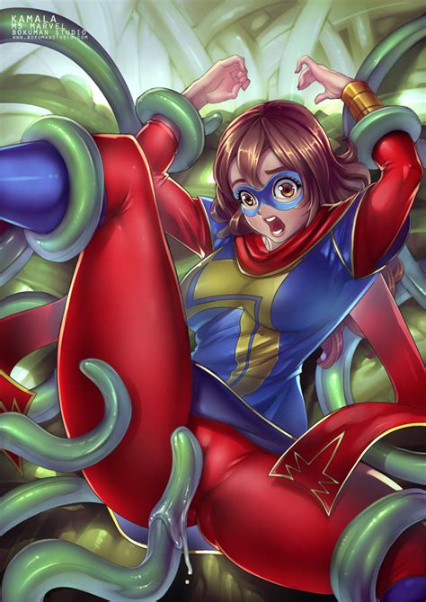Ms Marvel Tentacle By Bokuman Hentai Foundry