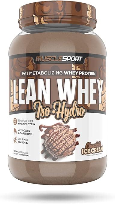 Musclesport Lean Whey Revolution™ Protein Powder Whey Protein Isolate Low