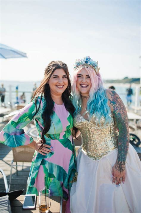 Pretty Pastel Mermaid Wedding Bespoke Bride Wedding Blog