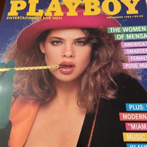 Play Boy Magazine November Pamela Saunders Women Of Mensa Ebay