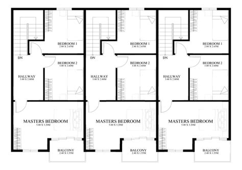 20 Delightful Small Townhouse Floor Plans Home Building Plans