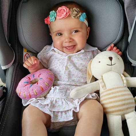 Donut play food handmade donut baby rattle with sprinkles