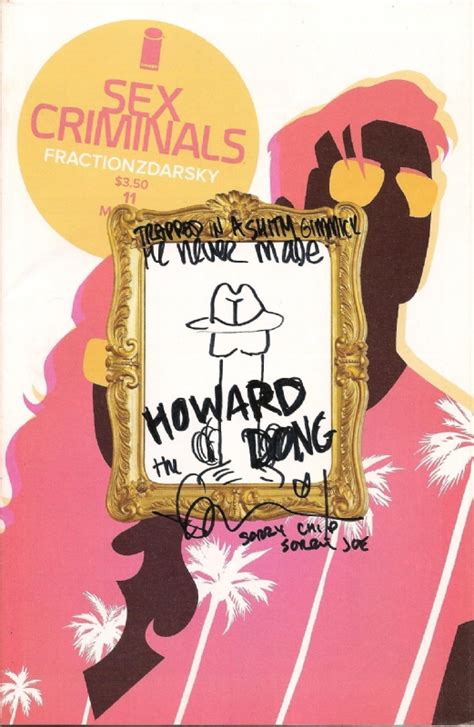 Sex Criminals Sketch Cover By Matt Fraction And Chip Zdarsky In Jt