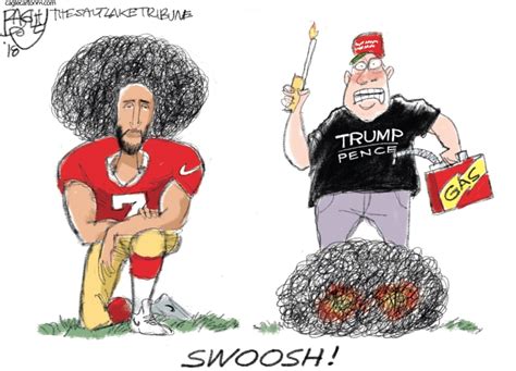 Political Cartoons Nike Protests