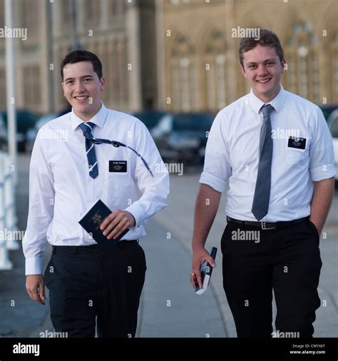 Two Young Mormon Church Of Jesus Christ Of Latter Day Saints