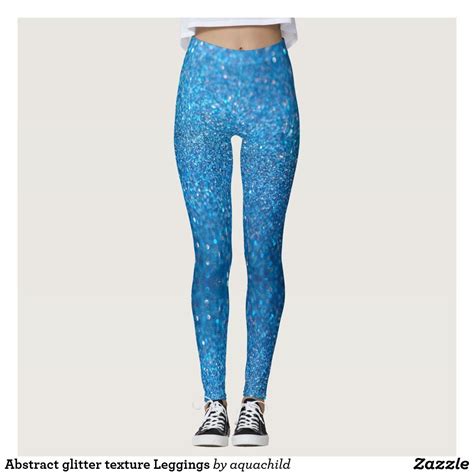 Abstract Glitter Texture Leggings Girls Printed Leggings Textured