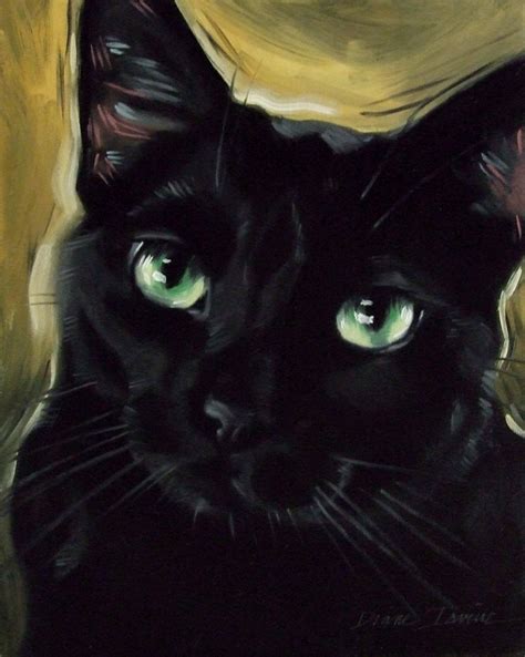 Paintings From The Parlor Lisas Black Cats Lucy And Leo Custom Cat