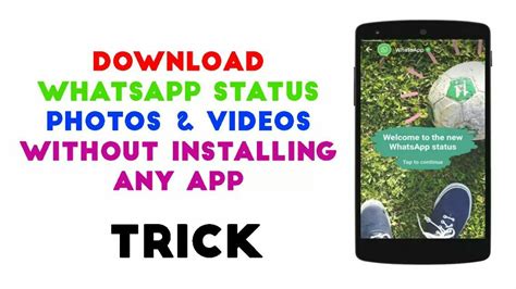 How to Download WhatsApp Status without installing any ... Under my status, tap share to facebook story.