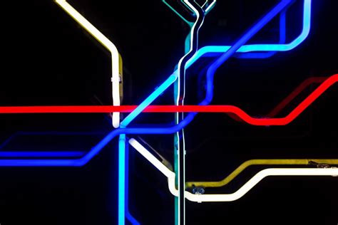 Tfl Night Tube Kemp London Bespoke Neon Signs Prop Hire Large