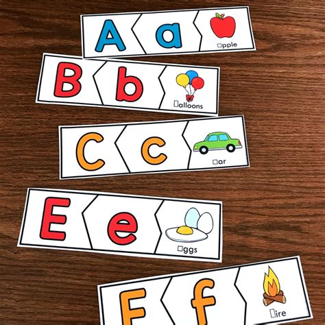 Free Alphabet Puzzles Alphabet Activities Preschool Alphabet