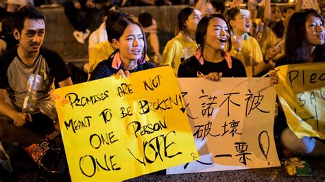 Hong Kong Protests Offer A Revelation To Mainland Chinese Npr