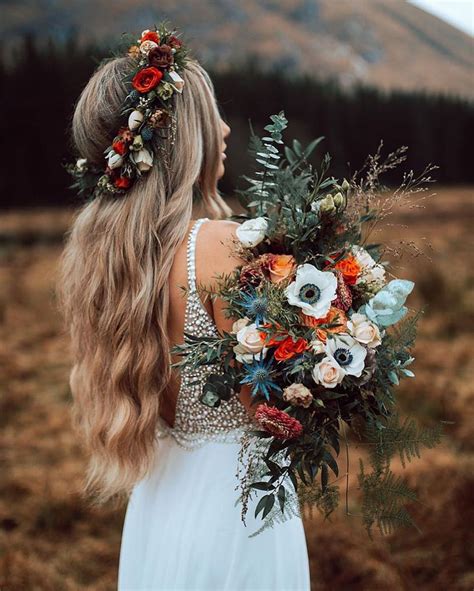 21 Flower Crowns Ideas For Boho Brides
