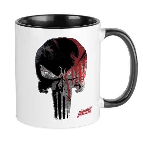 Cafepress Punisher Skull Bloody Mug Unique Coffee Mug Coffee Cup