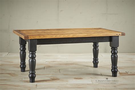Hand Made Farmhouse Table Authentic Reclaimed Barn Wood By E Braun