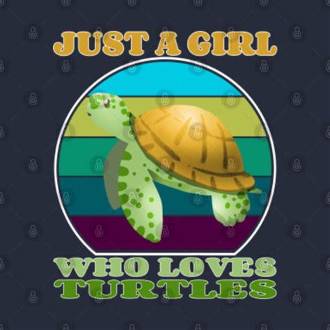 Just A Girl Who Loves Turtles Cute Sea Turtle Just A Girl Who Loves Turtles Long Sleeve T