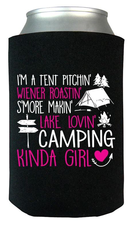 Im A Camping Kinda Girl Can Cooler Camping Accessories Tent Camping