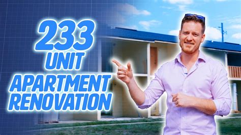 How We Manage A 233 Unit Apartment Renovation Youtube