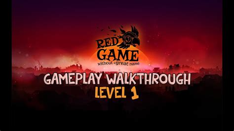 Red Game Without A Great Name Complete Walkthrough Level 1 Youtube