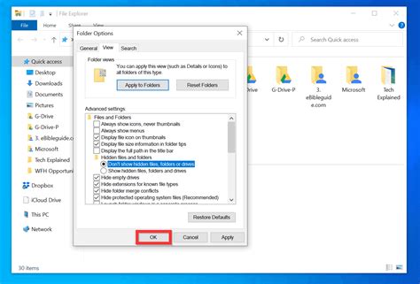 How To Unhide Folders In Windows Steps Itechguides Com