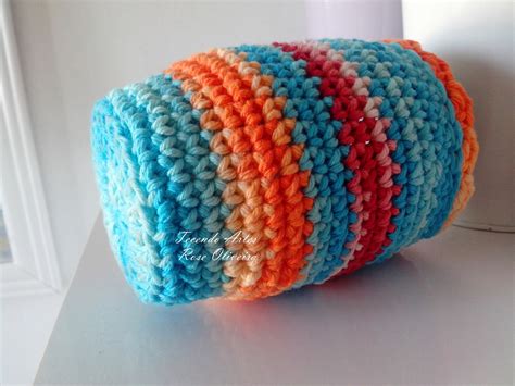 Tecendo Artes Em Crochet Reciclando Potes Com Crochê ♥