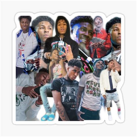Nba Youngboy Sticker For Sale By Bigsalelo Redbubble